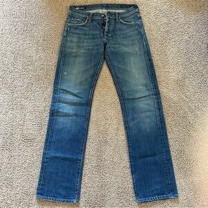 Citizens of Humanity Men's Evans Relaxed Button Fly Jeans Style Waist 31” approx